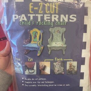 Child's Rocking Chair Pattern Kit